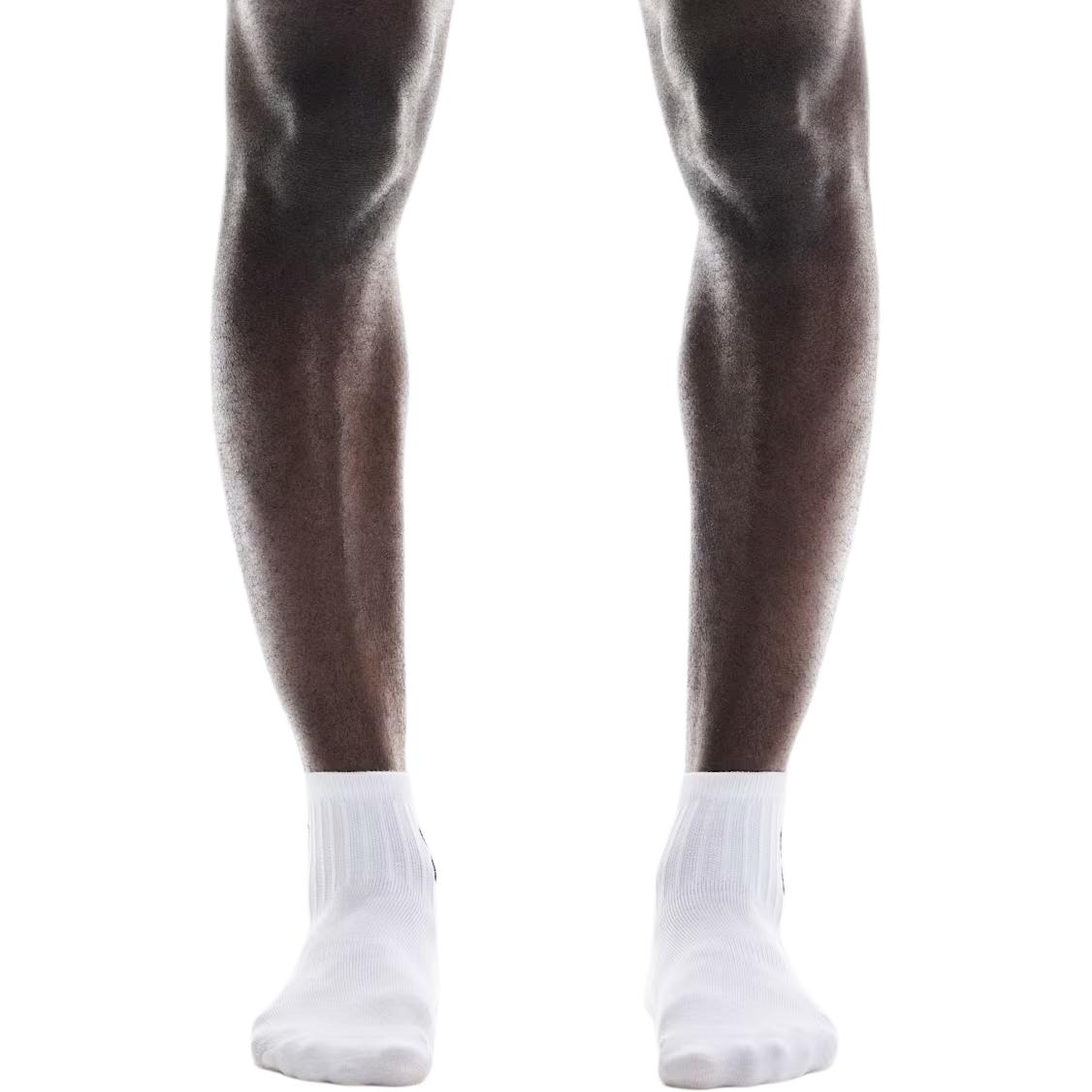 On Logo Sock Mid Crew Socks Unisex 3 Pack
