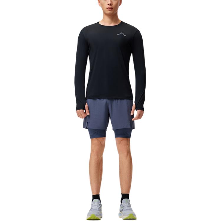 Saucony Running T Shirt Men’s Jet Black