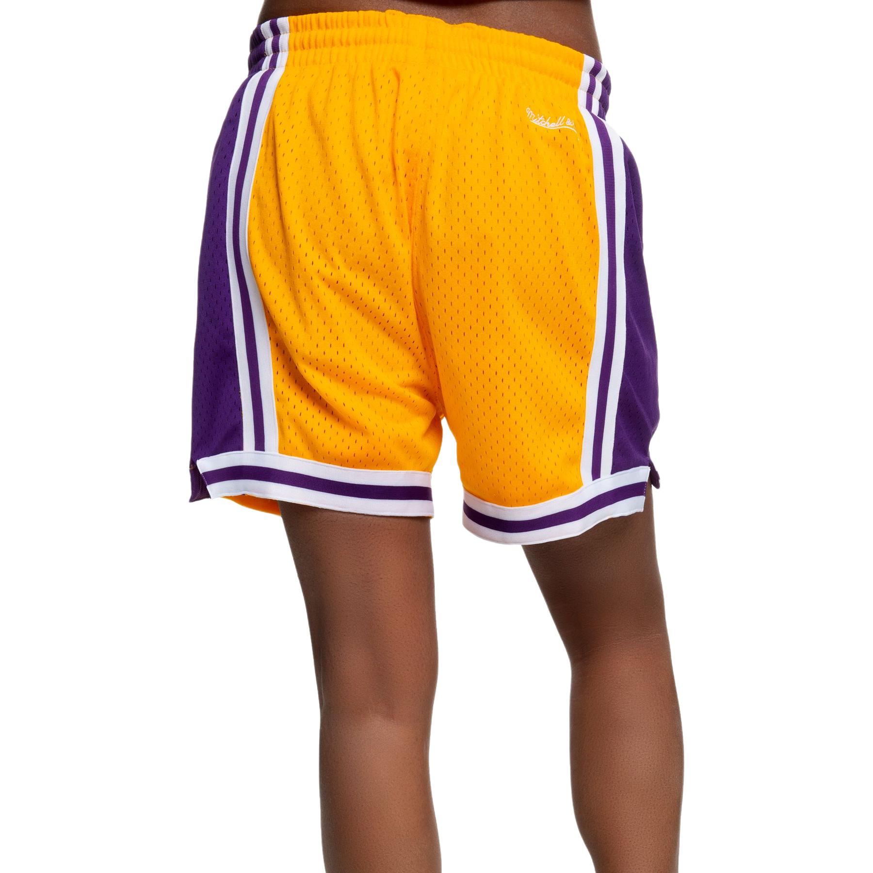Mitchell Ness Basketball Shorts Women’s Light Yellow
