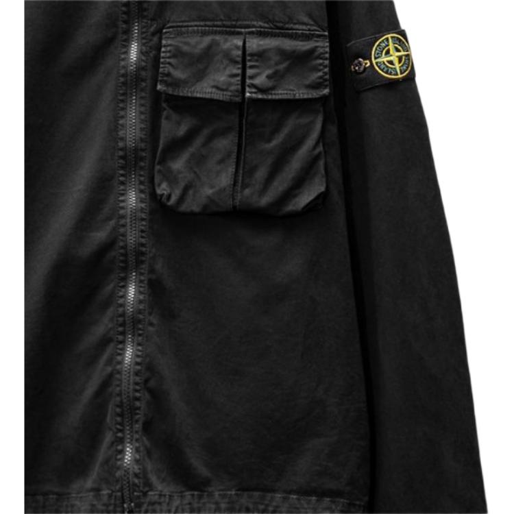 Мужская куртка STONE ISLAND SS23 (черная) — фото 7