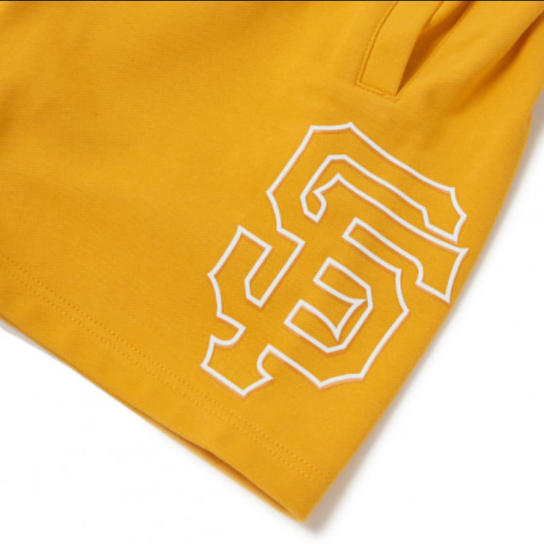 MLB Sports Shorts Unisex Yellow