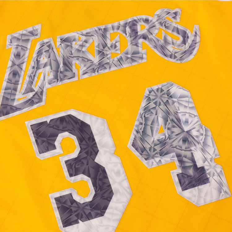 Mitchell Ness Basketball Jersey Men’s Yellow