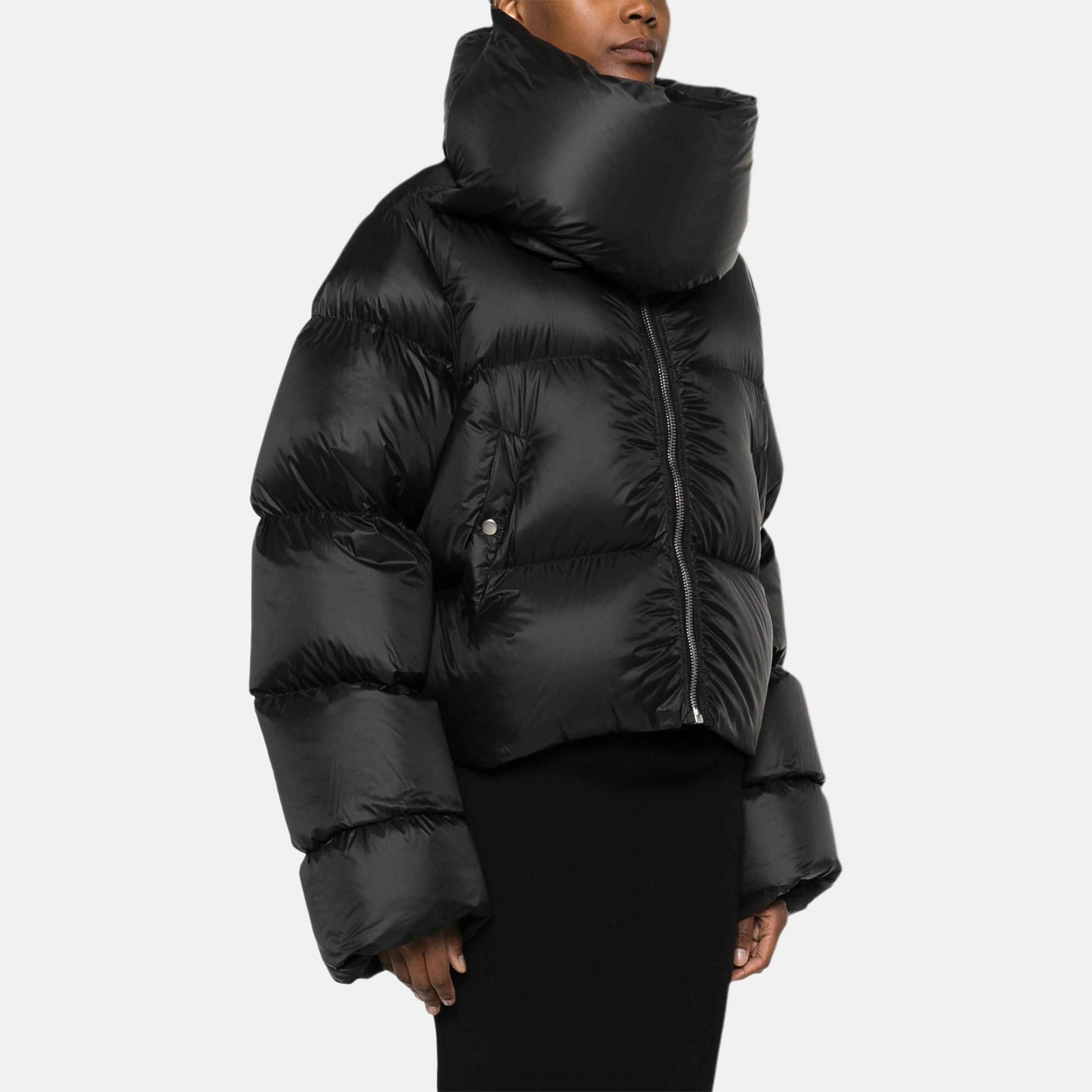 Женская куртка RICK OWENS/RO (черная) — фото 4