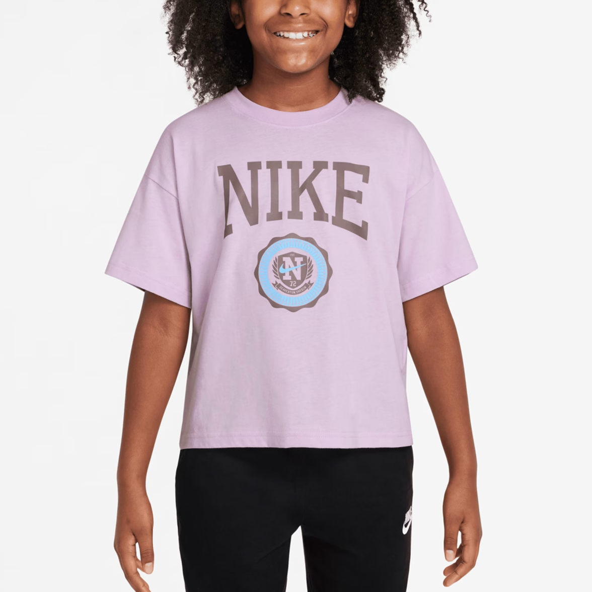 Футболка Nike (фиолетовая) — фото 3