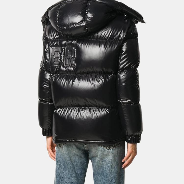 Женская куртка Moncler (черная) — фото 5