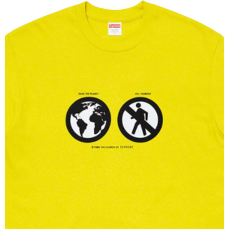 Футболка Supreme Save The Earth (разноцветная) — фото 2