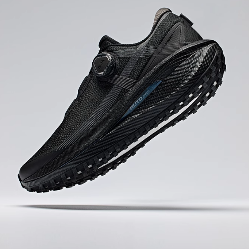 Anta Champion All Weather Series Cushioning, Wear Resistant Low top Casual Running Shoes Women’s Black