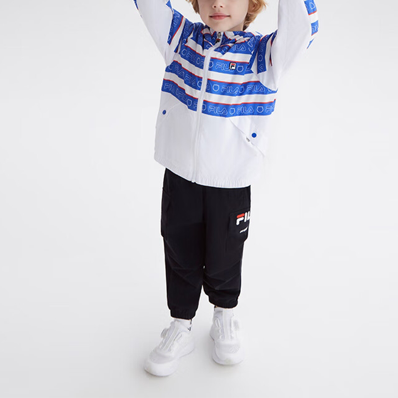 Детская куртка Fila KIDS (синяя) — фото 2