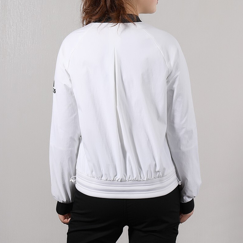 Куртка adidas Bomber Wv Fem (черный) — фото 5