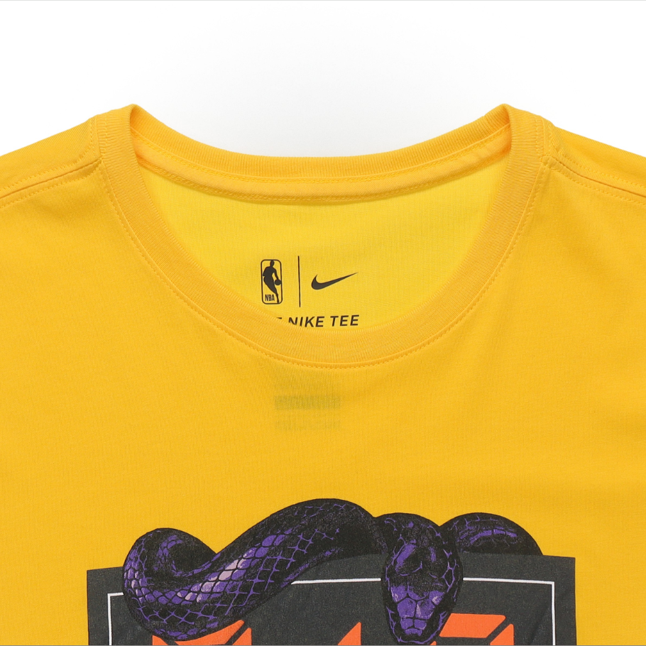 Мужская футболка Nike DRI-FITT (желтая) — фото 3