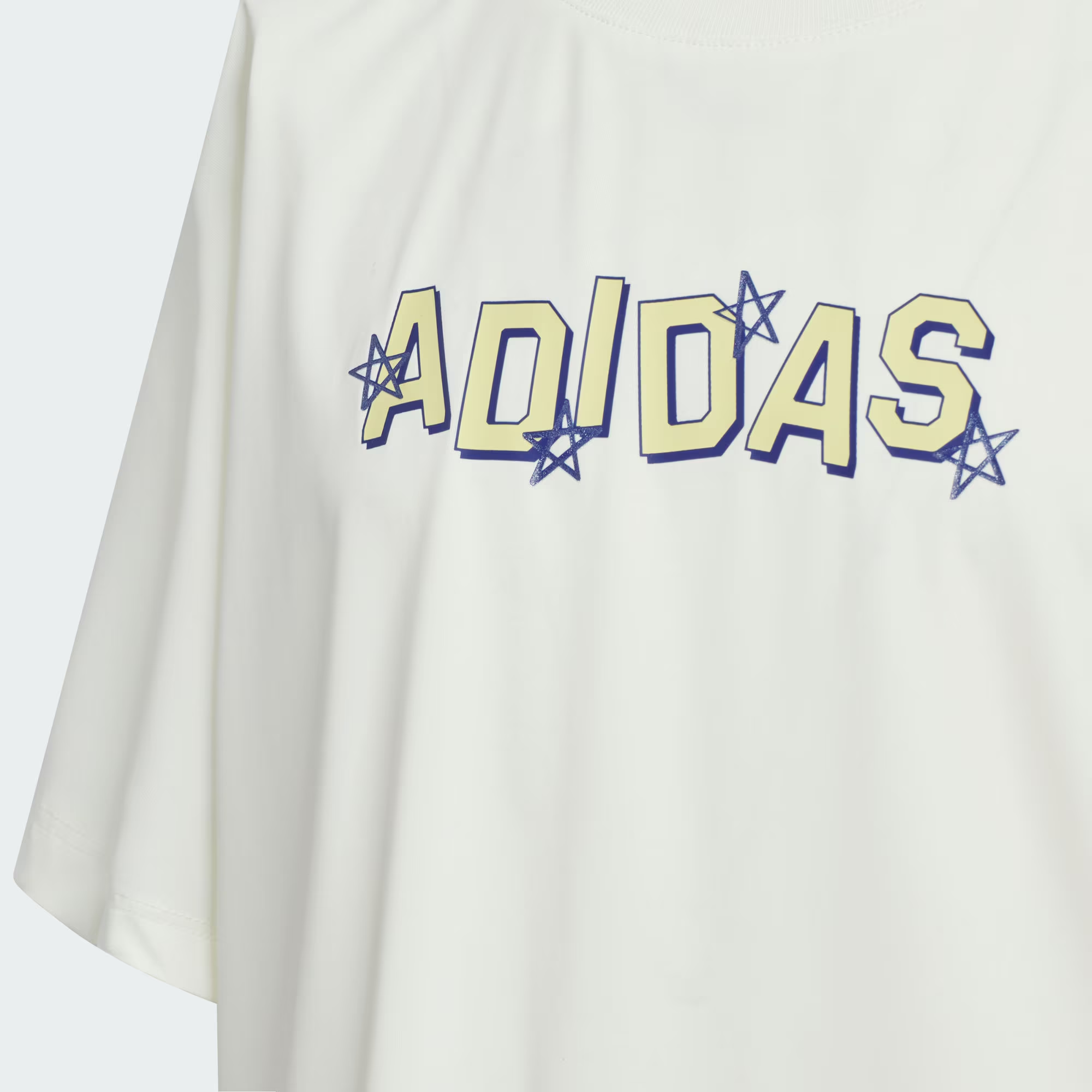 Футболка adidas Sportswear Logo (молочно-белая) — фото 3