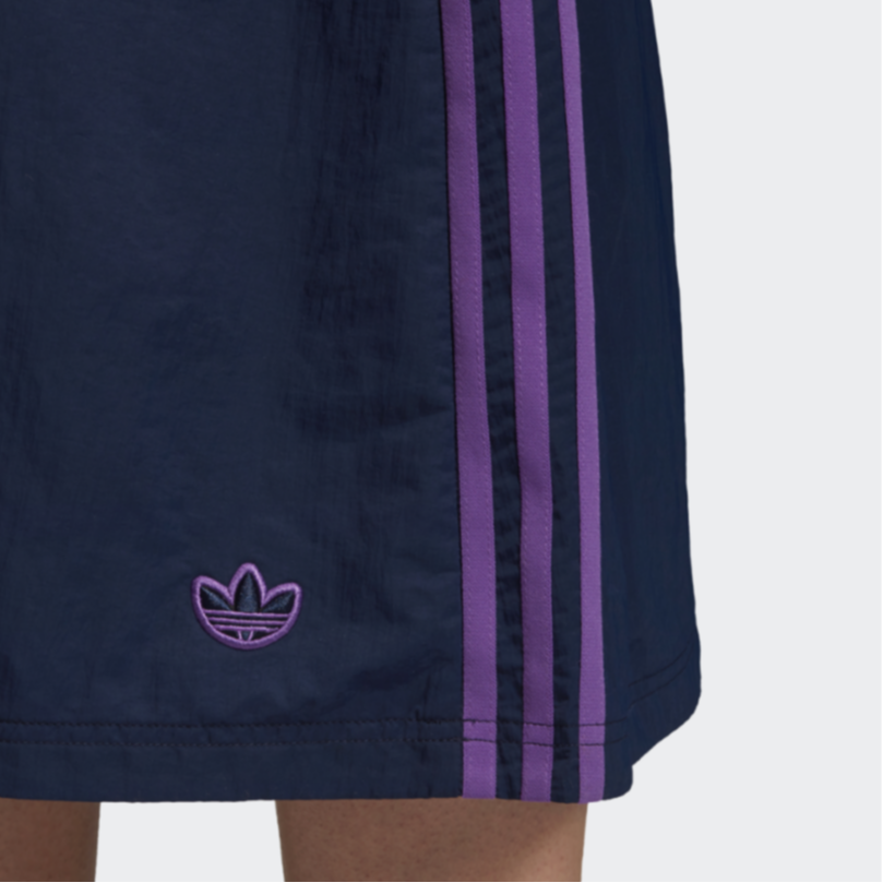 Женская юбка adidas originals RUFFLE (темно-синяя) — фото 6