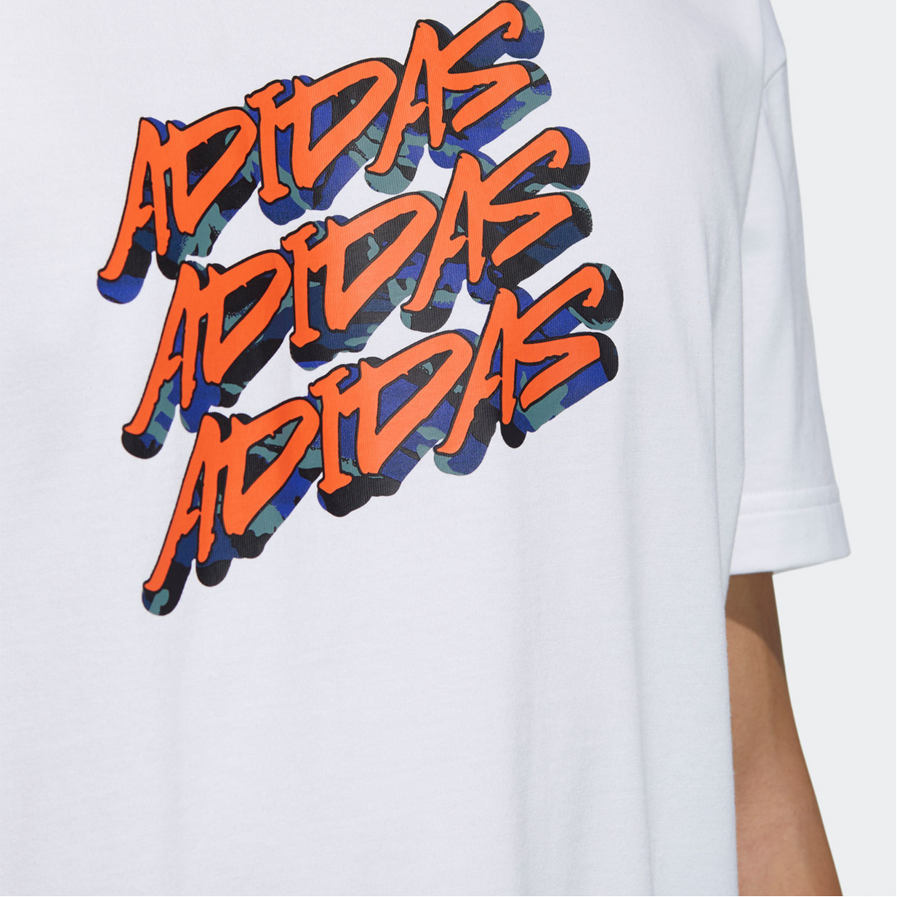 Мужская футболка adidas Ub Gfx Tee (белая) — фото 5
