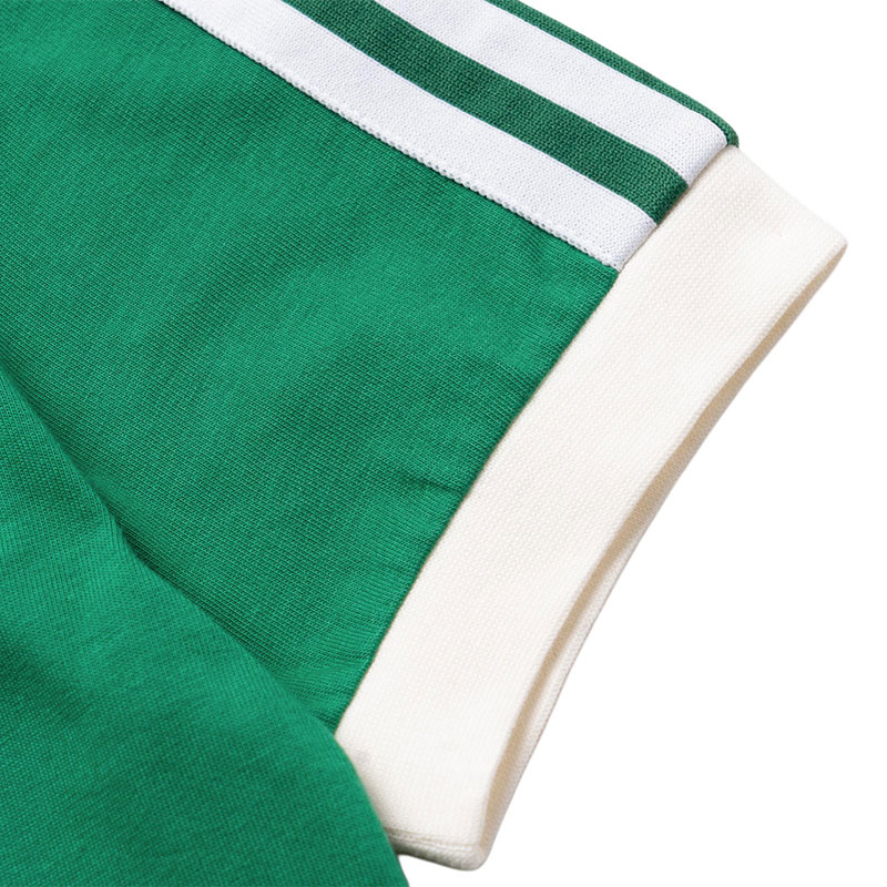 Футболка Gucci x adidas originals V-Neck (зеленая) — фото 3