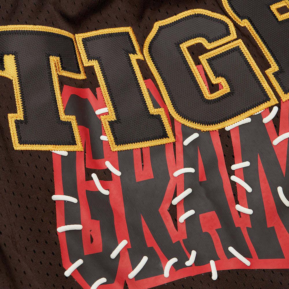 Travis Scott X Mitchell & Ness Grambling Tigers Basketball Shorts