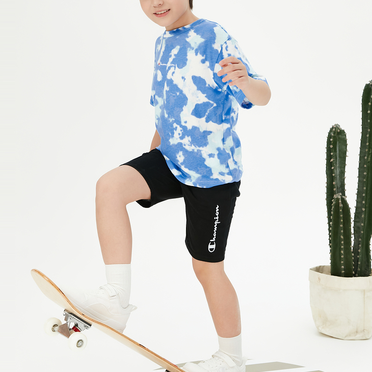 Футболка Champion Kids SS23 (разноцветная) — фото 3
