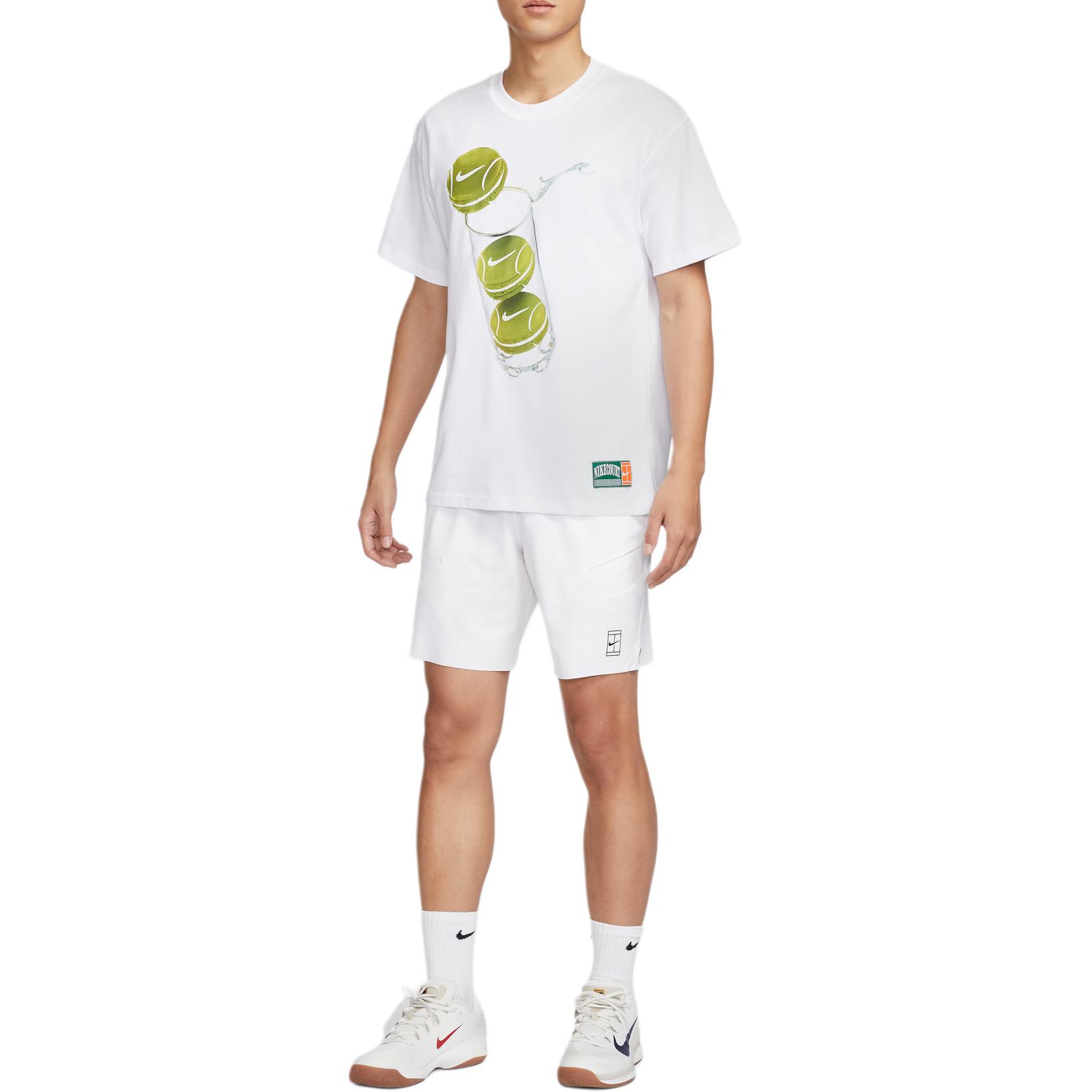 Nike Court AdvantageDri Fit Sports Shorts Men’s White/Black