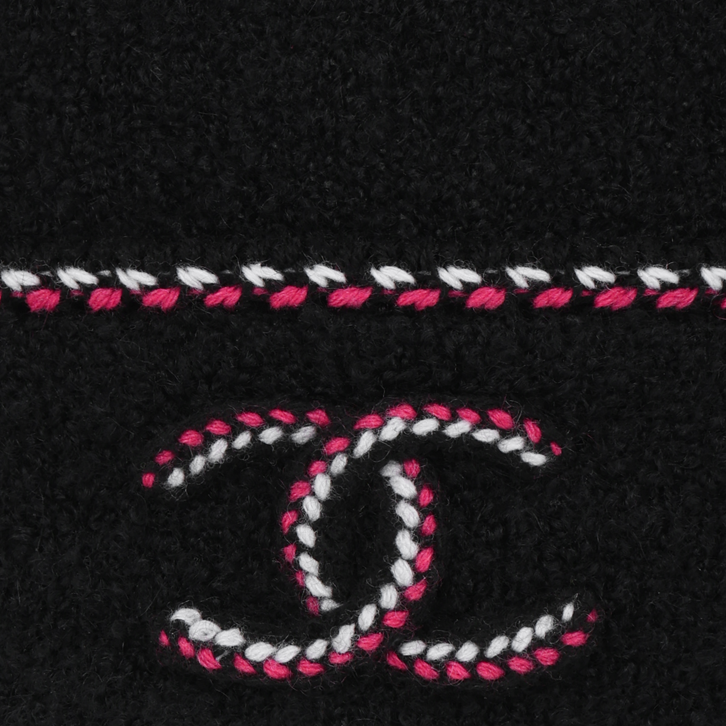 Шапка Chanel (черная) — фото 5