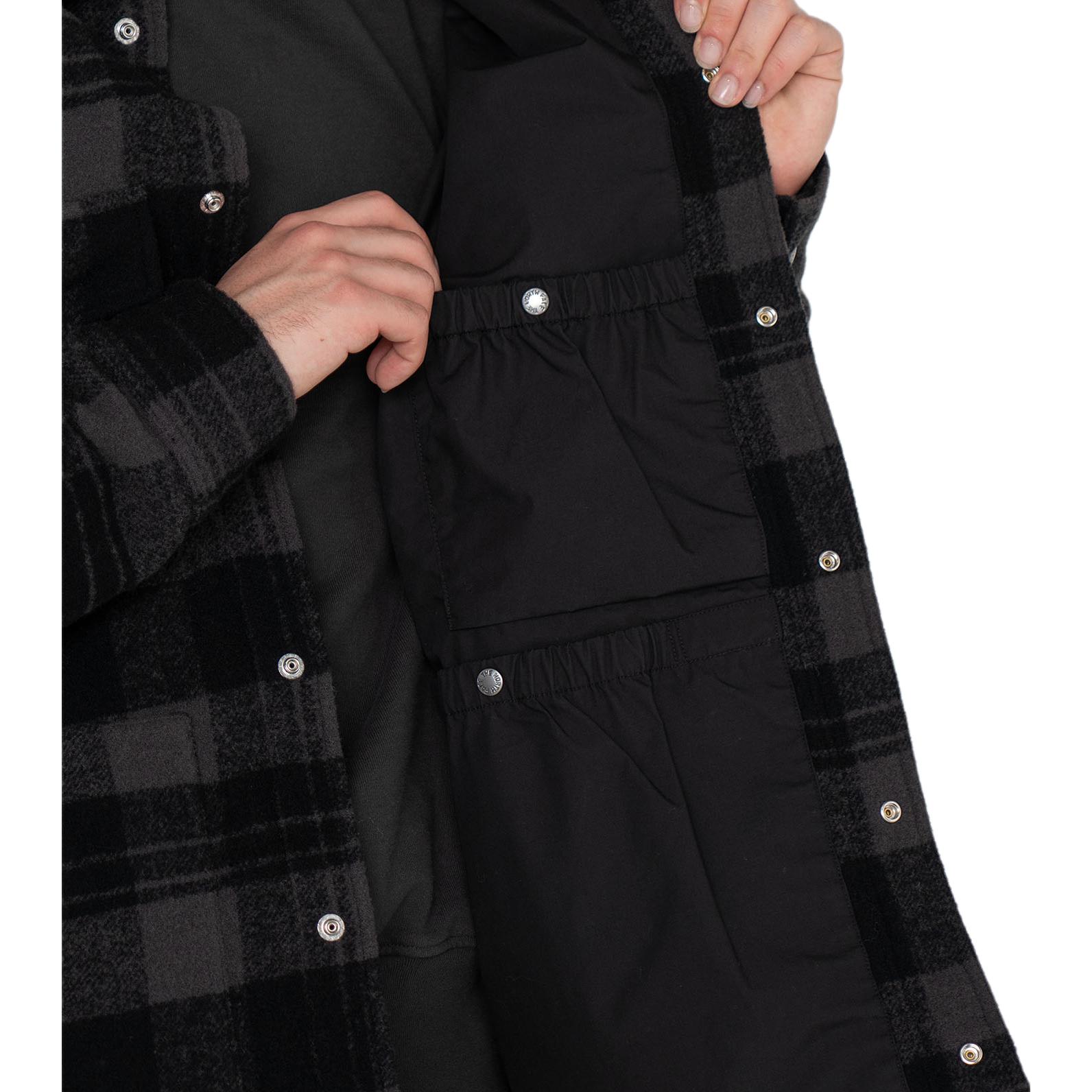 Мужская куртка nanamica x THE NORTH FACE (в клетку) — Коричневый — фото 6