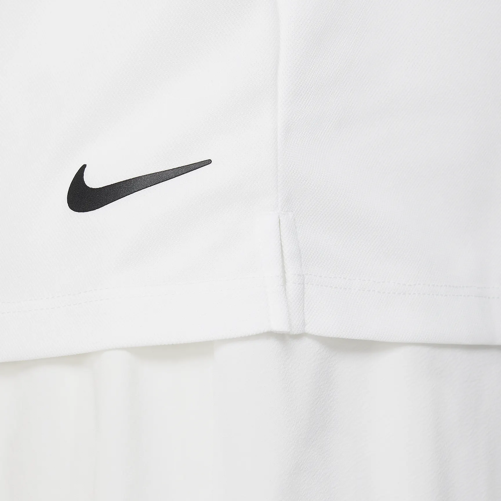 Женские футболка Nike NikeDri-FIT Victory LogoPolo (белый) — фото 5