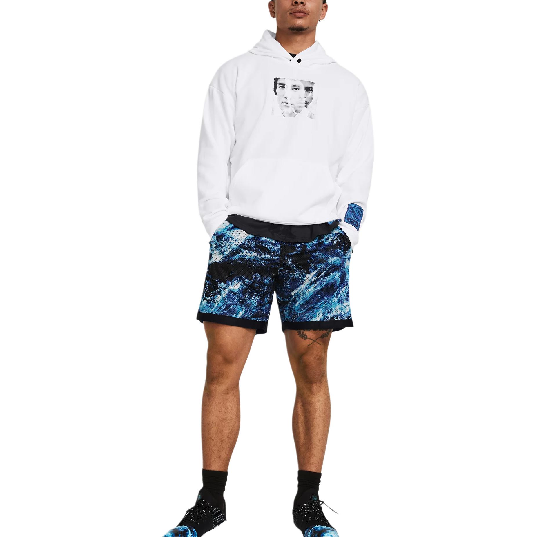 Under Armour x LIXIAOLONG,LIANMINGKUAN UA Chinese New Year Sports Shorts Men’s Blue