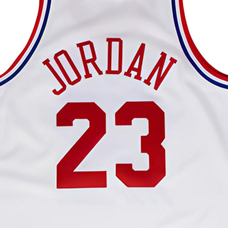 Mitchell Ness Basketball Jersey Unisex White