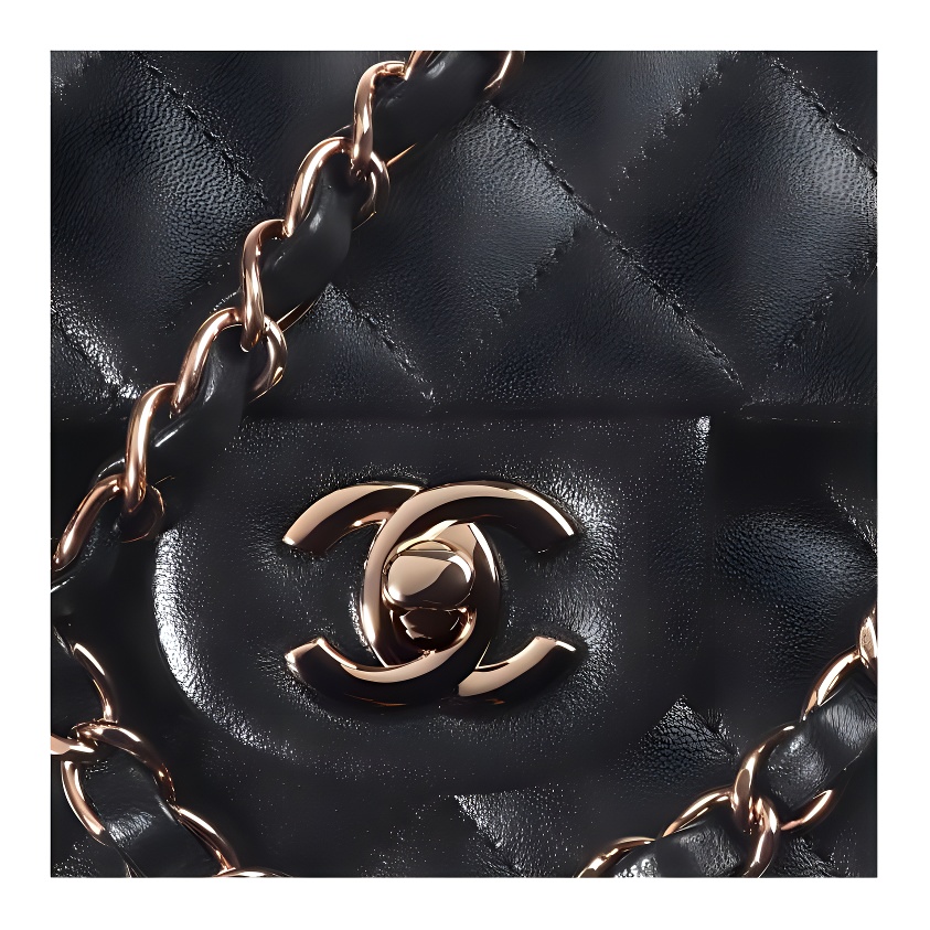 Женская сумка Chanel Classic Flap CF Small (черная) — фото 4
