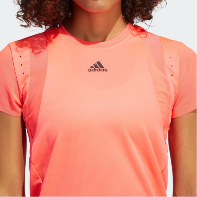 Женская футболка adidas T (розовая) — фото 6