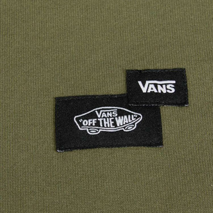 Женский свитшот Vans Logo (зеленый) — фото 4