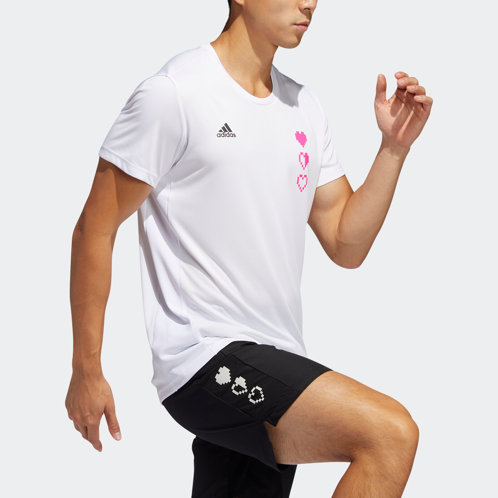 Мужская футболка adidas 25/7 Tee M (белая) — фото 6