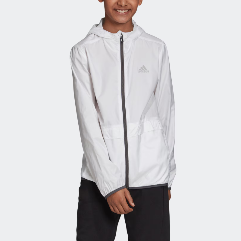 Куртка adidas YB ID WNDBR L (белый) — фото 4