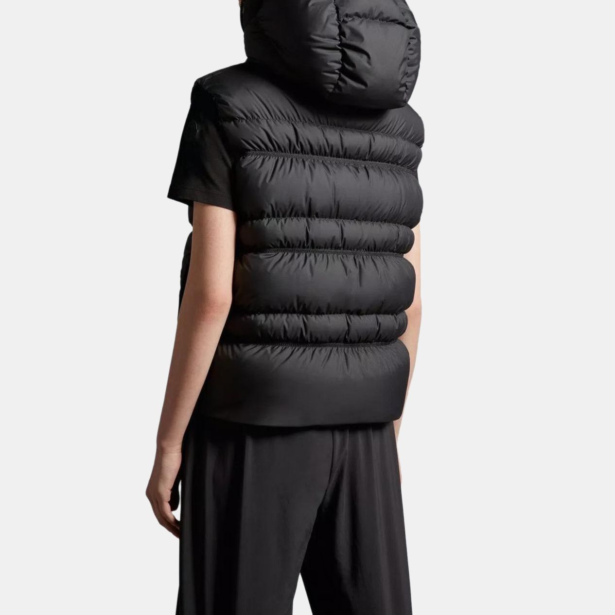 Женский жилет Moncler (черный) — фото 3