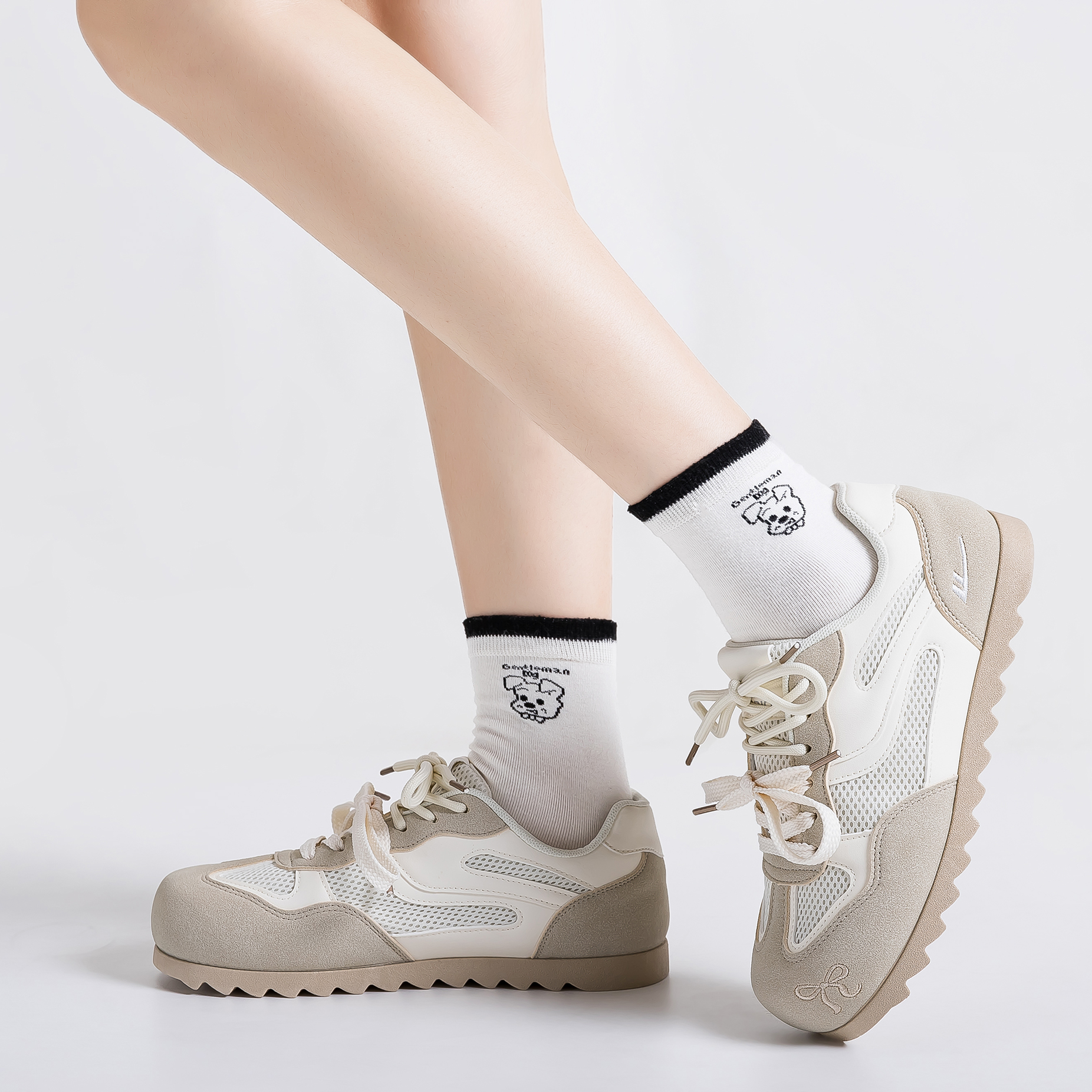 Warrior Abrasion Resistant Breathable Low top Casual Shoes Women's Beige Apricot