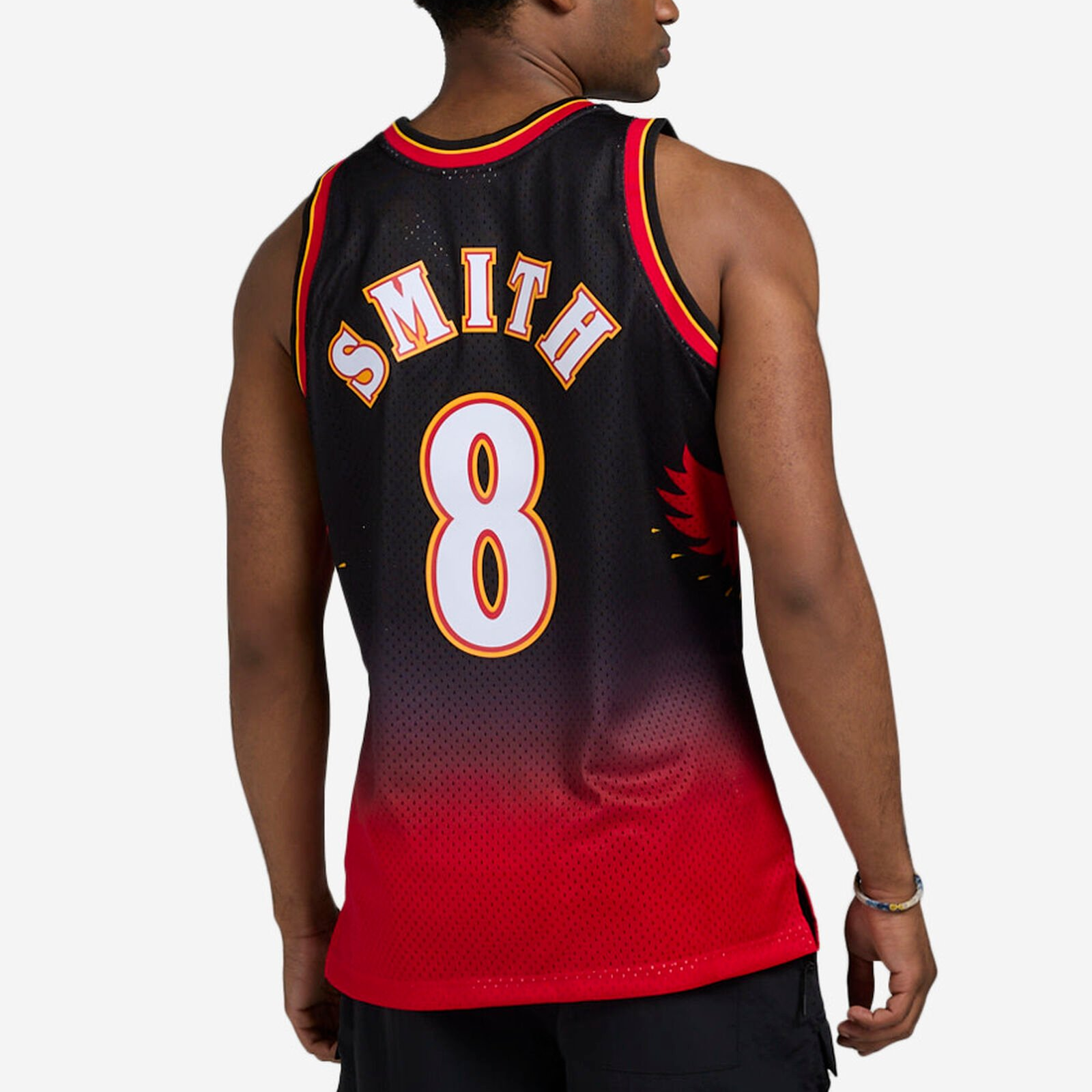 Mitchell Ness «NBA Atlanta Hawks 96 Steve Smith» Swingman Road jersey vest top
