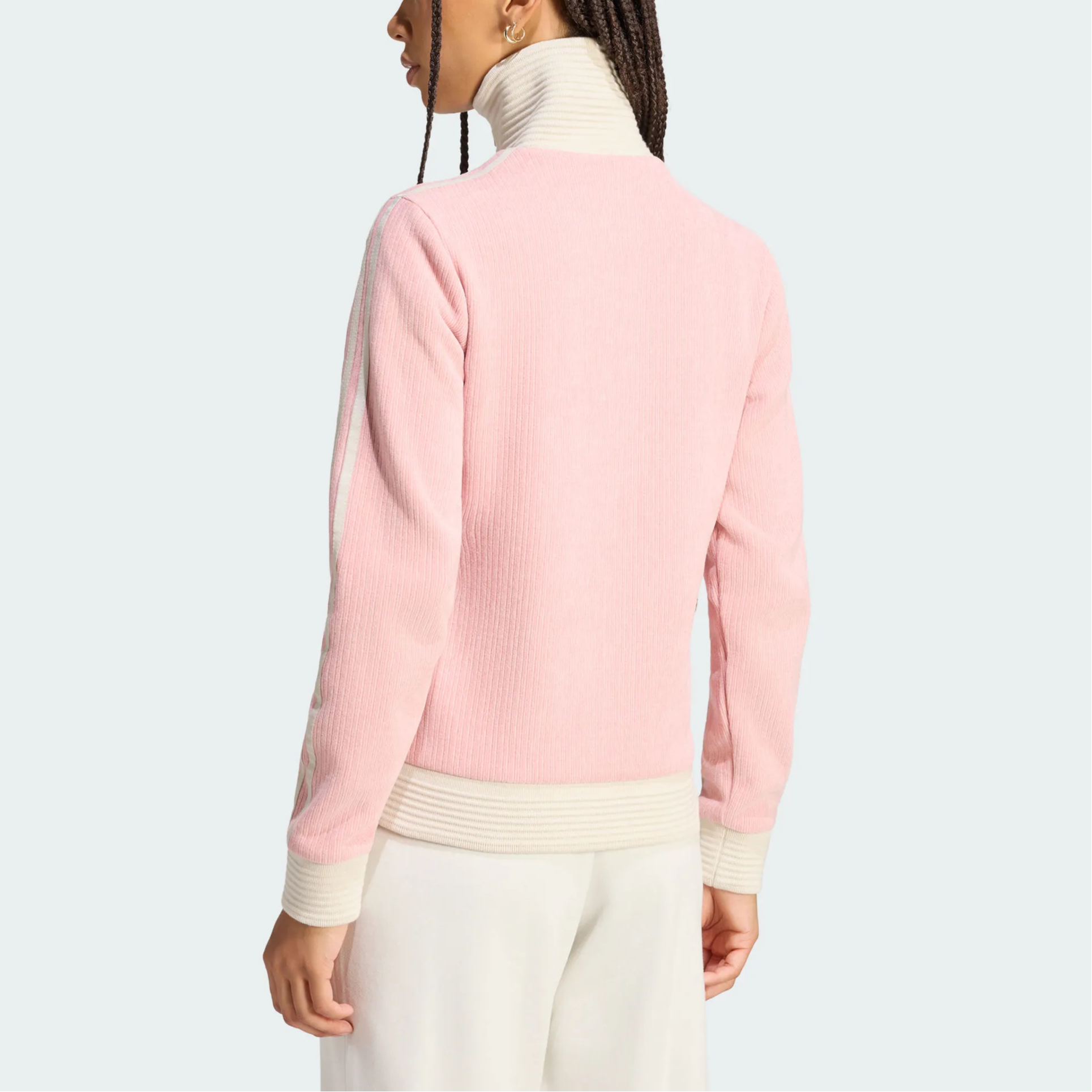 Женская олимпийка adidas originals × Jennie FAN OG TRACK TOP (черный) — фото 6