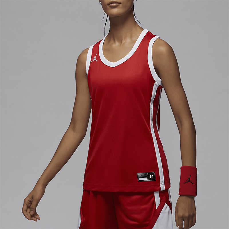 Jordan DRI FIT Basketball Jersey Women’s Red
