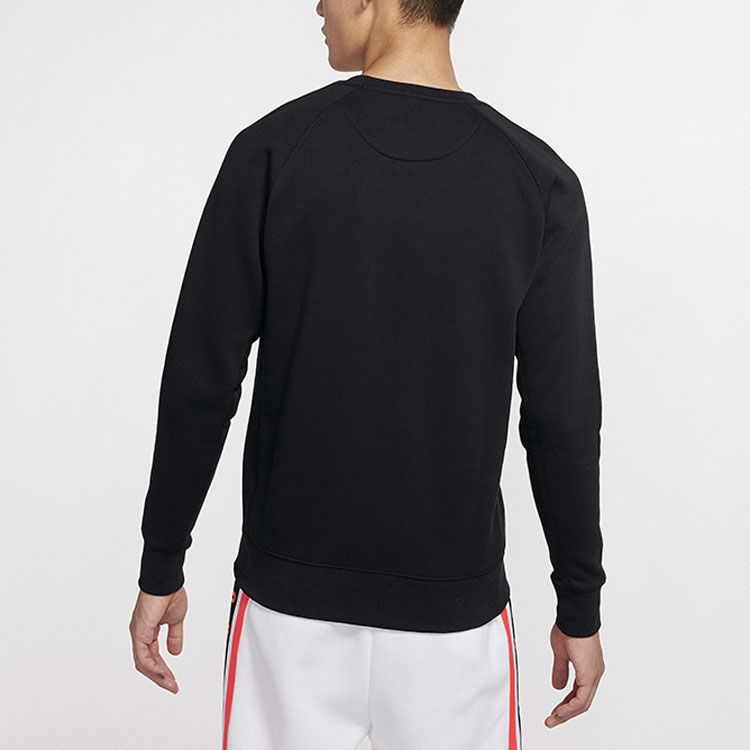 Мужской свитшот Jordan Air Fleece (черный) — фото 5