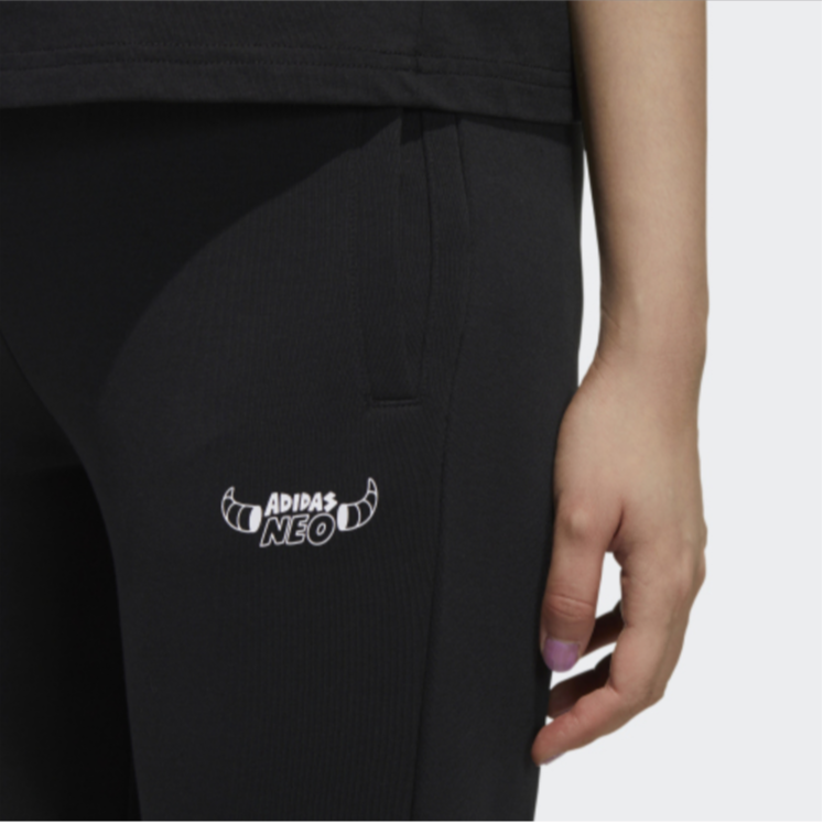 Женские штаны adidas neo Running Pants (черные) — фото 4