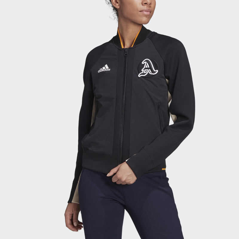 Женская куртка adidas VRCT (черная) — фото 3