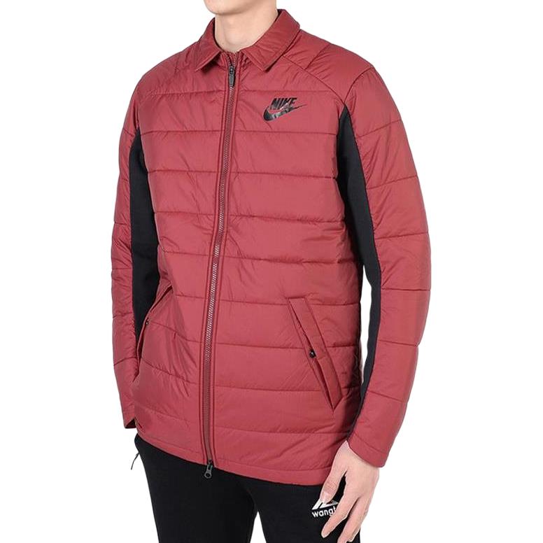 Мужская куртка Nike Sport Jacket (красная) — фото 5