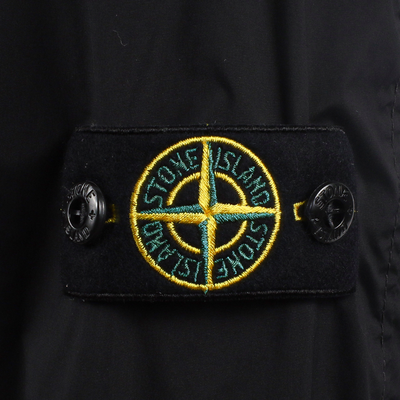 Детская куртка STONE ISLAND Logo (черная) — фото 3