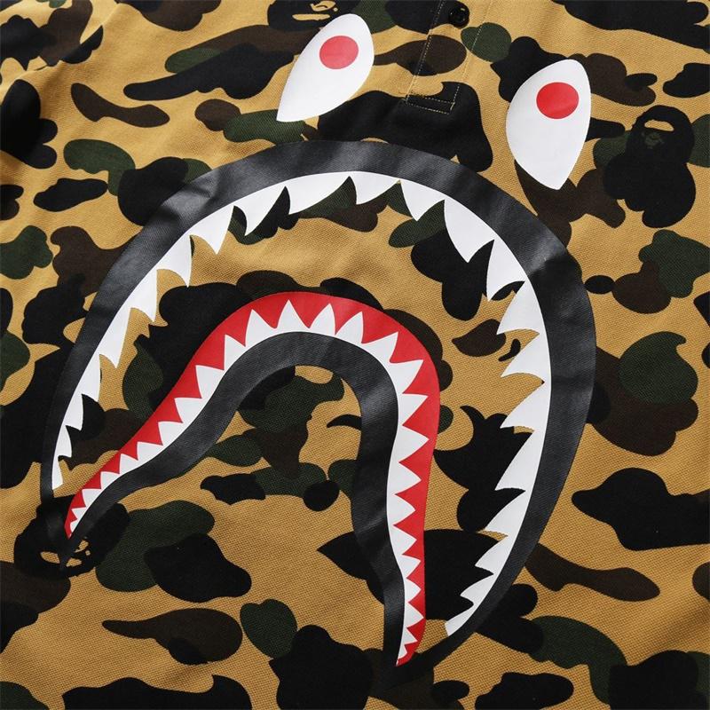Мужская футболка A BATHING APE (разноцветная) — фото 7