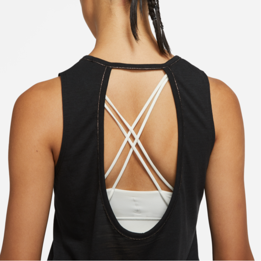 Nike Dri Fit Sleeveless Sports Shirts Women’s Black Other