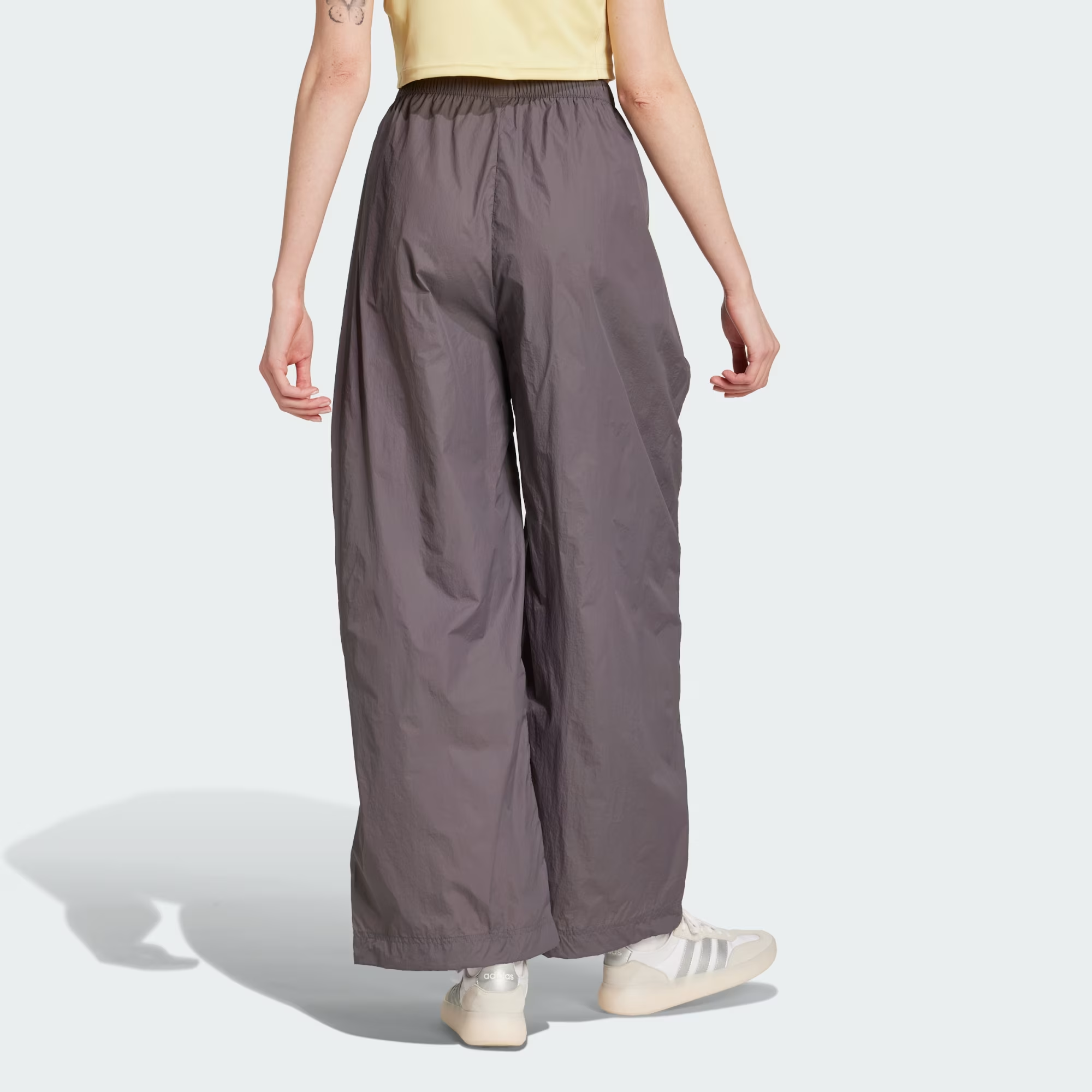Adidas CITY ESCAPE Summer Parachute Joggers Sports Pants Women’s Gray Stratum