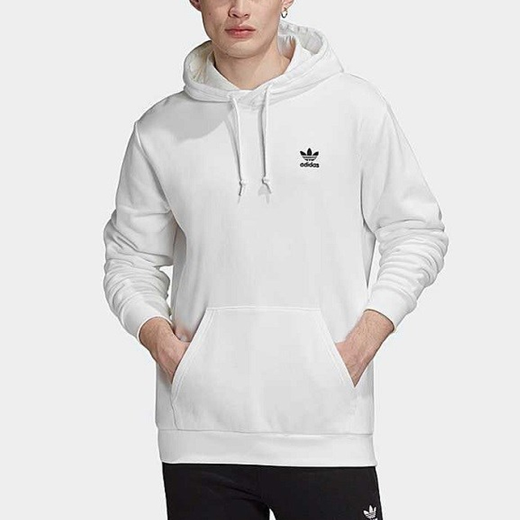 Мужские худи adidas originals logo (белый) — фото 3