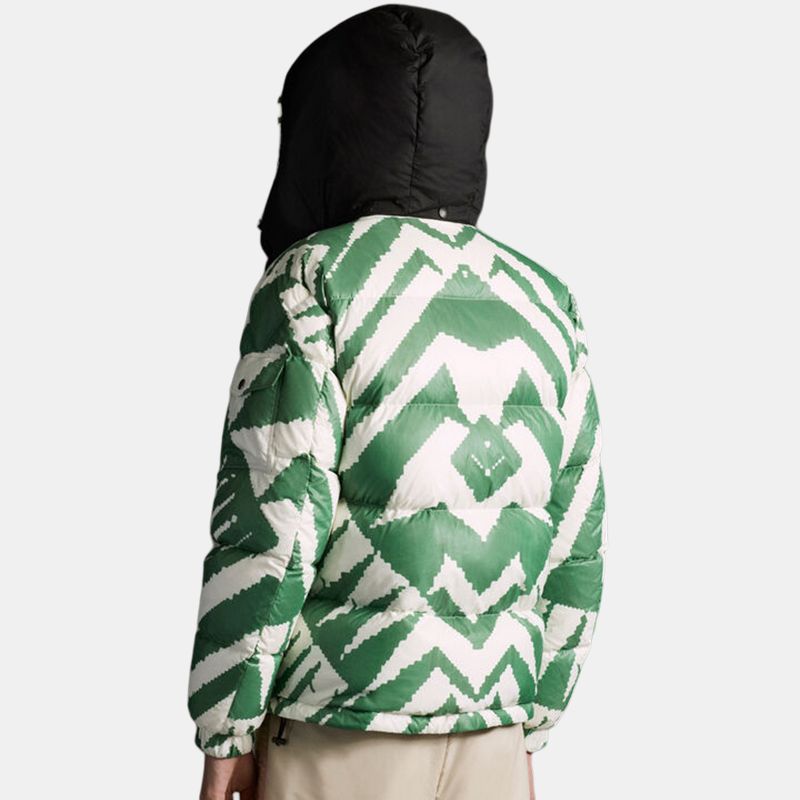 Куртка Moncler (зеленая) — фото 4