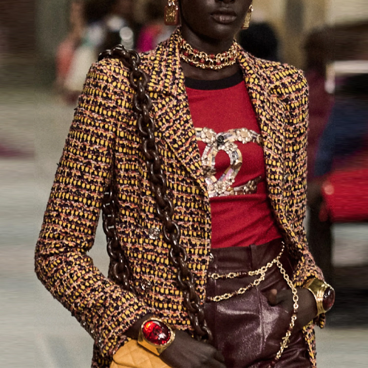 Женская кофта Chanel 23 Logo (разноцветный) — фото 4