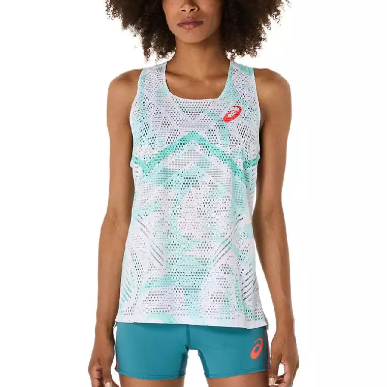 ASICS Running Tank Top Women’s Blue/White