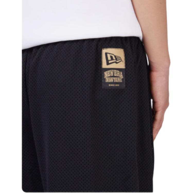 New Era Basketball Shorts Unisex Black