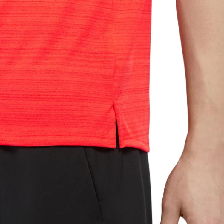 Nike Dri Fit Running T Shirt Men’s Orange